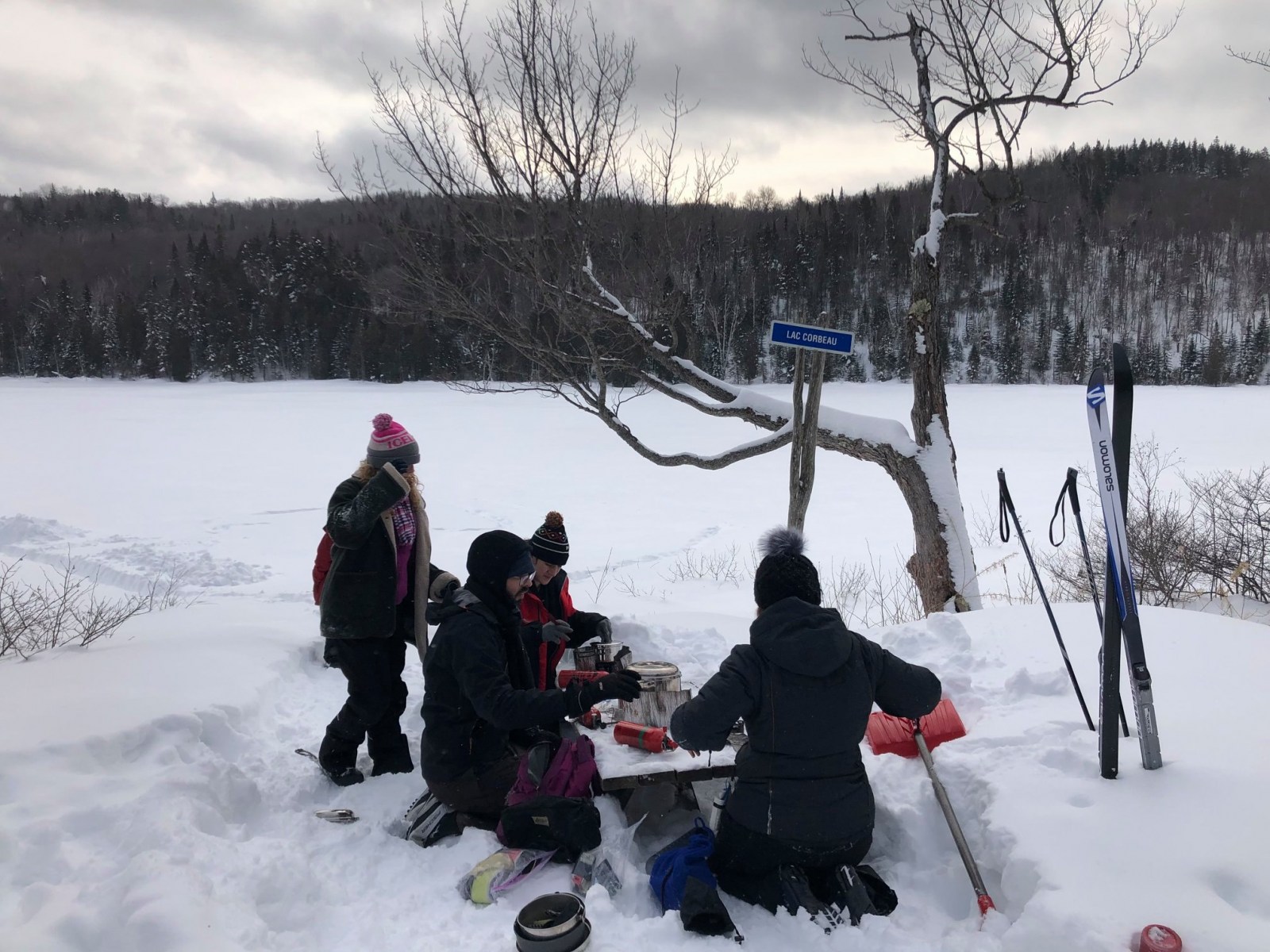 Petite pause bien méritée
